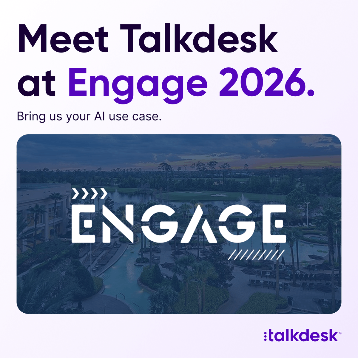 Talkdesk's tweet photo. 🕵🏼Bring your questions to Talkdesk at Engage so we can crack the code on your AI woes. 

⚡ Jump-start your customer experience and register for Engage via the link below:

https://t.co/e5mqM5YzrT

#Talkdesk #CX #AI #CXA #CustomerExperience #CustomerExperienceAutomation https://t.co/4LQstu3jKc
