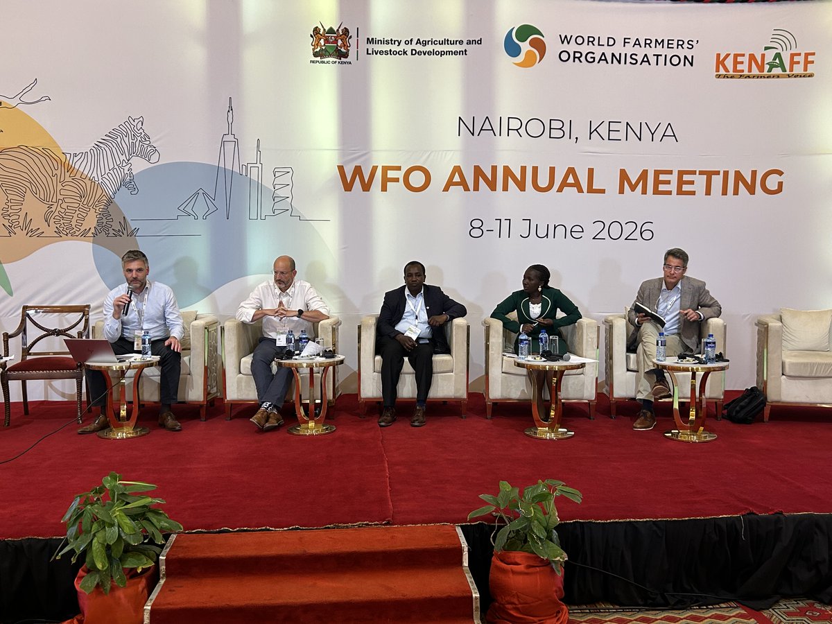 worldfarmersorg's tweet photo. At the #WFO2026 Annual Meeting, the session organised by @Nestle explored how regenerative agriculture can truly empower farmers and deliver lasting social impact. Showcasing examples from coffee-farming communities, it showed how knowledge-sharing can help scale regenerative practices and strengthen farmers’ resilience, livelihoods, and long-term stability.

#FarmersInAction #FutureFields