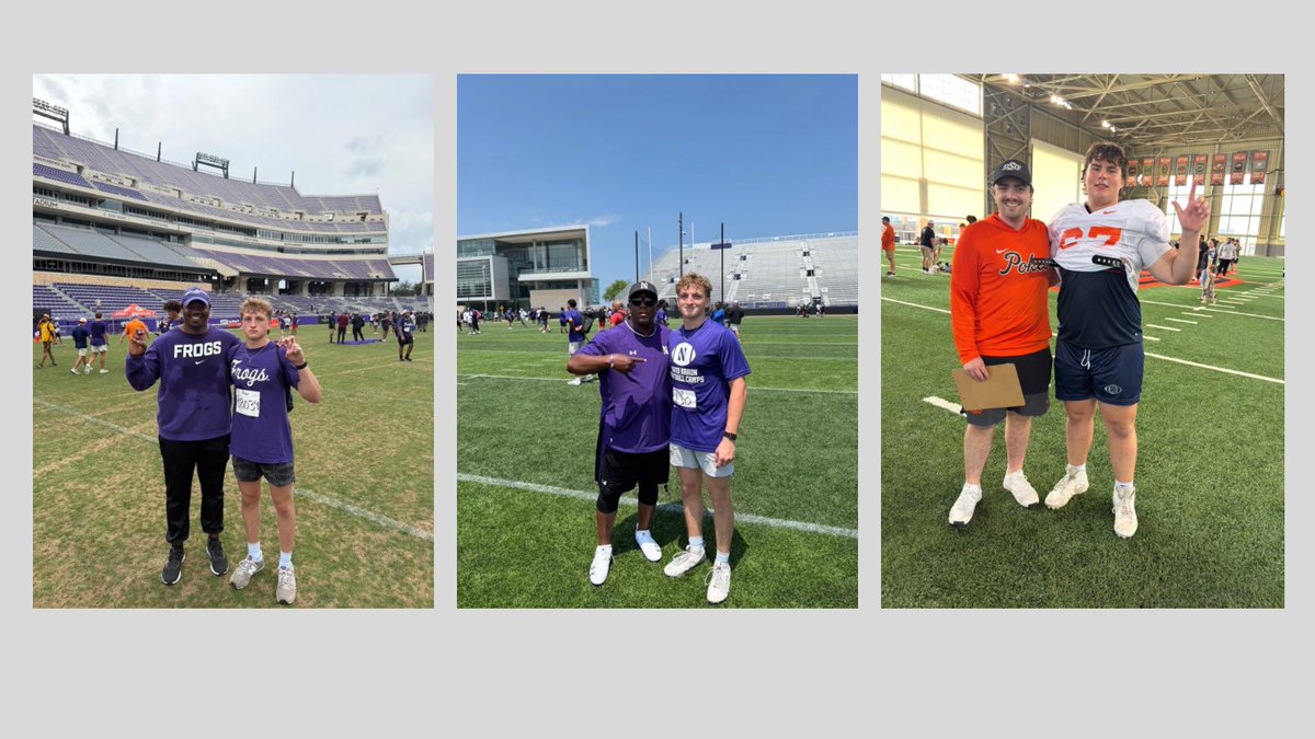 KHSParentFball's tweet photo. Keller Football was on the road this week.

🏈 @kaidenmccauley | TCU, Oklahoma State

🏈 @MattMcCroskey3 | TCU, 18U 7-on-7 Champion (Round Rock), Tournament MVP

🏈 @MarshallKirk55 | TCU, Oklahoma State

🏈 @BlakeDyniewski | TCU, Northwestern

🏈 @Zack_Swanson12 | TCU

🏈 @RomanBaliem29 | TCU, Oklahoma

🏈 @CohenRoper | TCU

Special thanks to Keller alumni @AndrewLee_CFB and @AidenAsh_ for spending time with our players at Oklahoma State and continuing to invest in the next generation of Keller Football.

We’re sorry if we missed anyone. If you’re at a camp, showcase, or tournament this summer, tag us or send us a DM, and we’ll help share your success.

#KellerFootball #IndianNation #RecruitKeller #TXHSFB