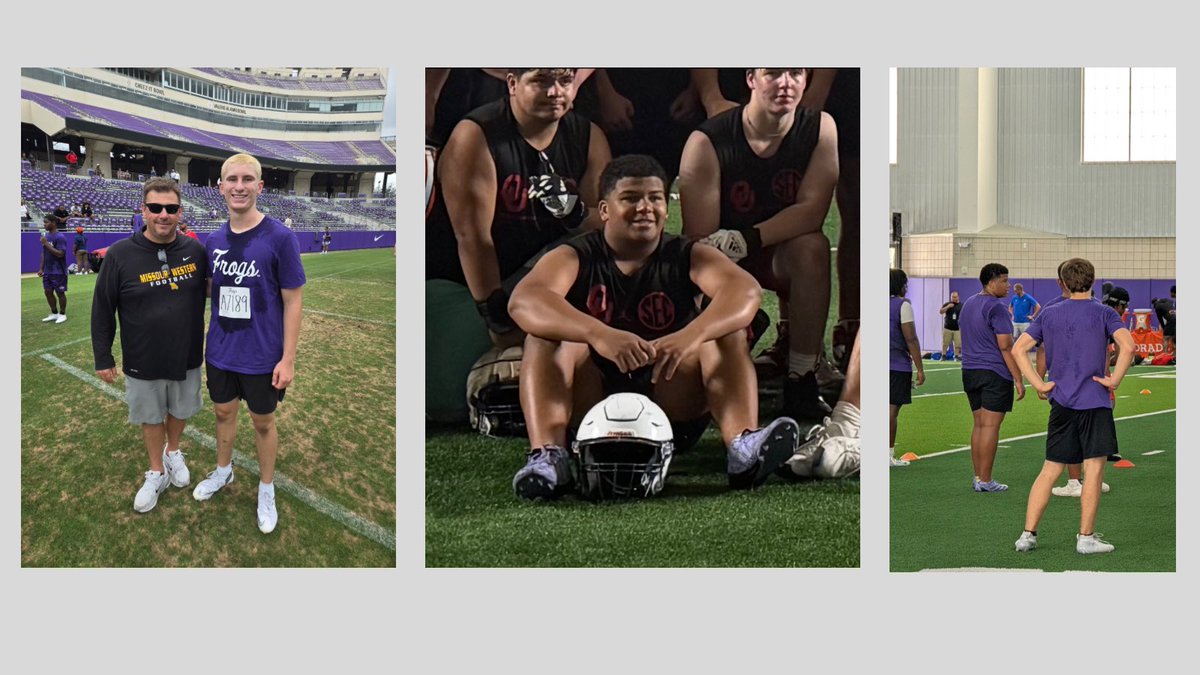 KHSParentFball's tweet photo. Keller Football was on the road this week.

🏈 @kaidenmccauley | TCU, Oklahoma State

🏈 @MattMcCroskey3 | TCU, 18U 7-on-7 Champion (Round Rock), Tournament MVP

🏈 @MarshallKirk55 | TCU, Oklahoma State

🏈 @BlakeDyniewski | TCU, Northwestern

🏈 @Zack_Swanson12 | TCU

🏈 @RomanBaliem29 | TCU, Oklahoma

🏈 @CohenRoper | TCU

Special thanks to Keller alumni @AndrewLee_CFB and @AidenAsh_ for spending time with our players at Oklahoma State and continuing to invest in the next generation of Keller Football.

We’re sorry if we missed anyone. If you’re at a camp, showcase, or tournament this summer, tag us or send us a DM, and we’ll help share your success.

#KellerFootball #IndianNation #RecruitKeller #TXHSFB