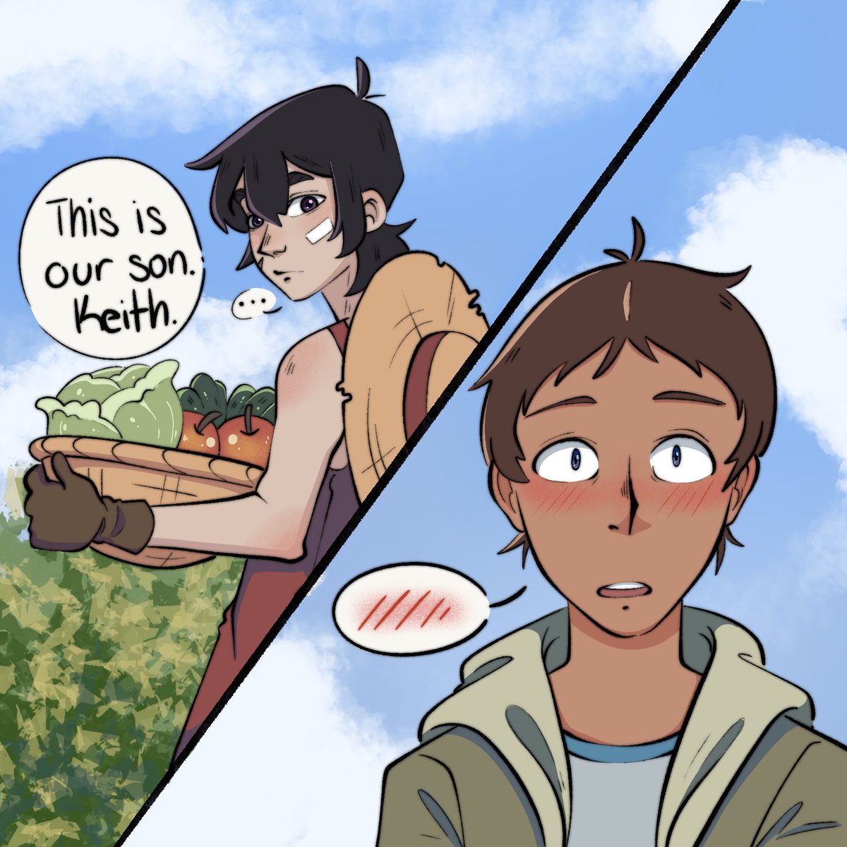 Van_illaArts's tweet photo. What if city boy Lance meets cute farm boy Keith??? 

#klance #voltron #vld https://t.co/2Qv8UV5xft