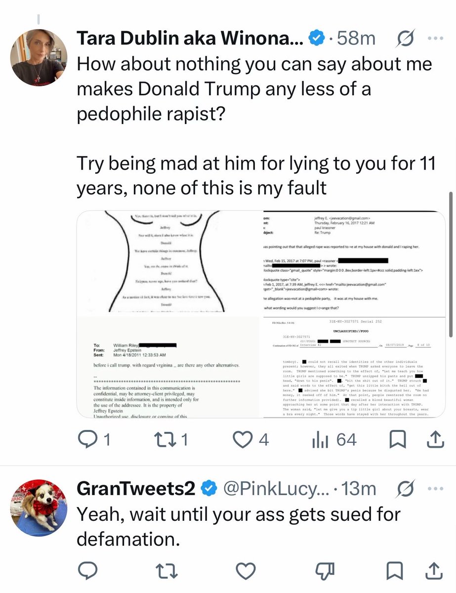 Tara Dublin aka Winona Spyder™️ tweet media