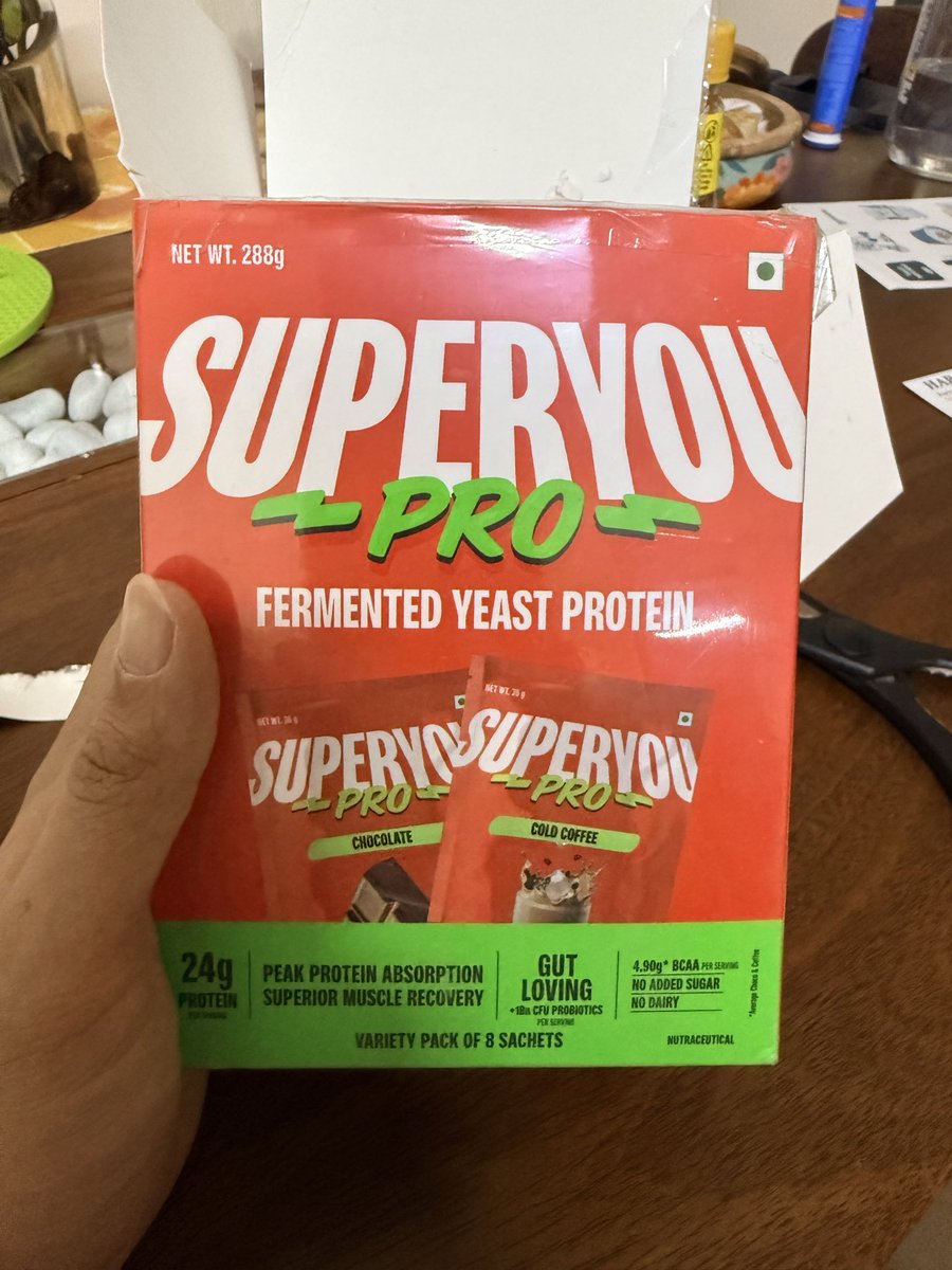 Jai_Thakur_1995's tweet photo. Ordered SuperYou from @letsblinkit . The box appeared sealed, but inside were a toy ball, cosmetics and a perfume bottle instead of protein sachets.
Refund received. Trust lost.
If this can happen with supplements, how can consumers trust what they’re consuming?
#SuperYou #scam https://t.co/tfOhepX4qh