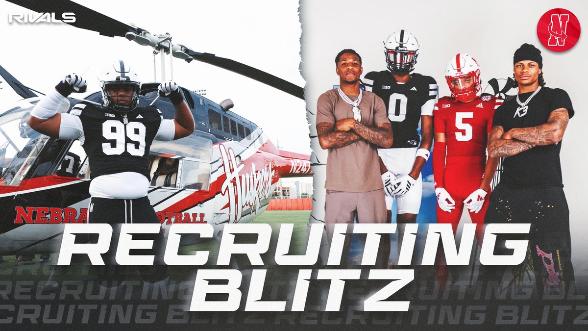 TimVerghese's tweet photo. Nebraska picked up five commitments over the weekend, trending for more after hosting 15 official visitors June 5-7

We talk Nebraska's growing 2027 class, who's next to commit and the latest on flip targets and five-stars. 

WATCH: https://t.co/0TYtBntIC5 https://t.co/Q3yJqoTIPd