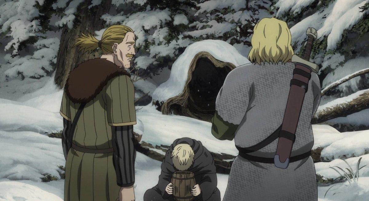 zamarany_'s tweet photo. The Theme of Love: Amidst the massacre, a chilling philosophical debate breaks out between the priest, Willibald, and the mercenaries. They dissect the nature of "love" contrasting Christian ideals against the brutal, strength-obsessed reality of the Viking code. https://t.co/g8cZ0Ue62T