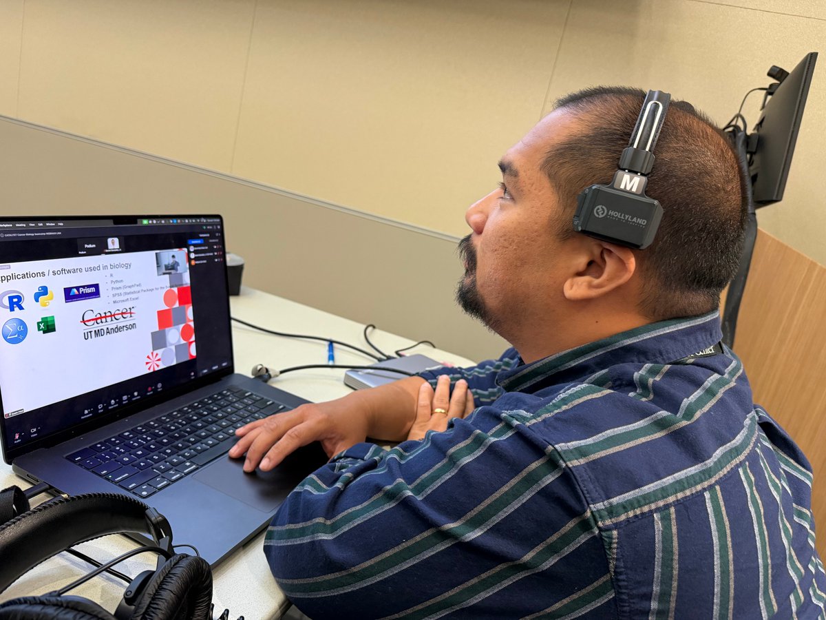 mlms84's tweet photo. Successful events are built on countless behind-the-scenes efforts. Last week, the EPWA Media Team supported the CATALYST program, continuing MD Anderson’s commitment to inspiring the next generation of healthcare &amp; research professionals. https://t.co/7ObgXuNKBQ
