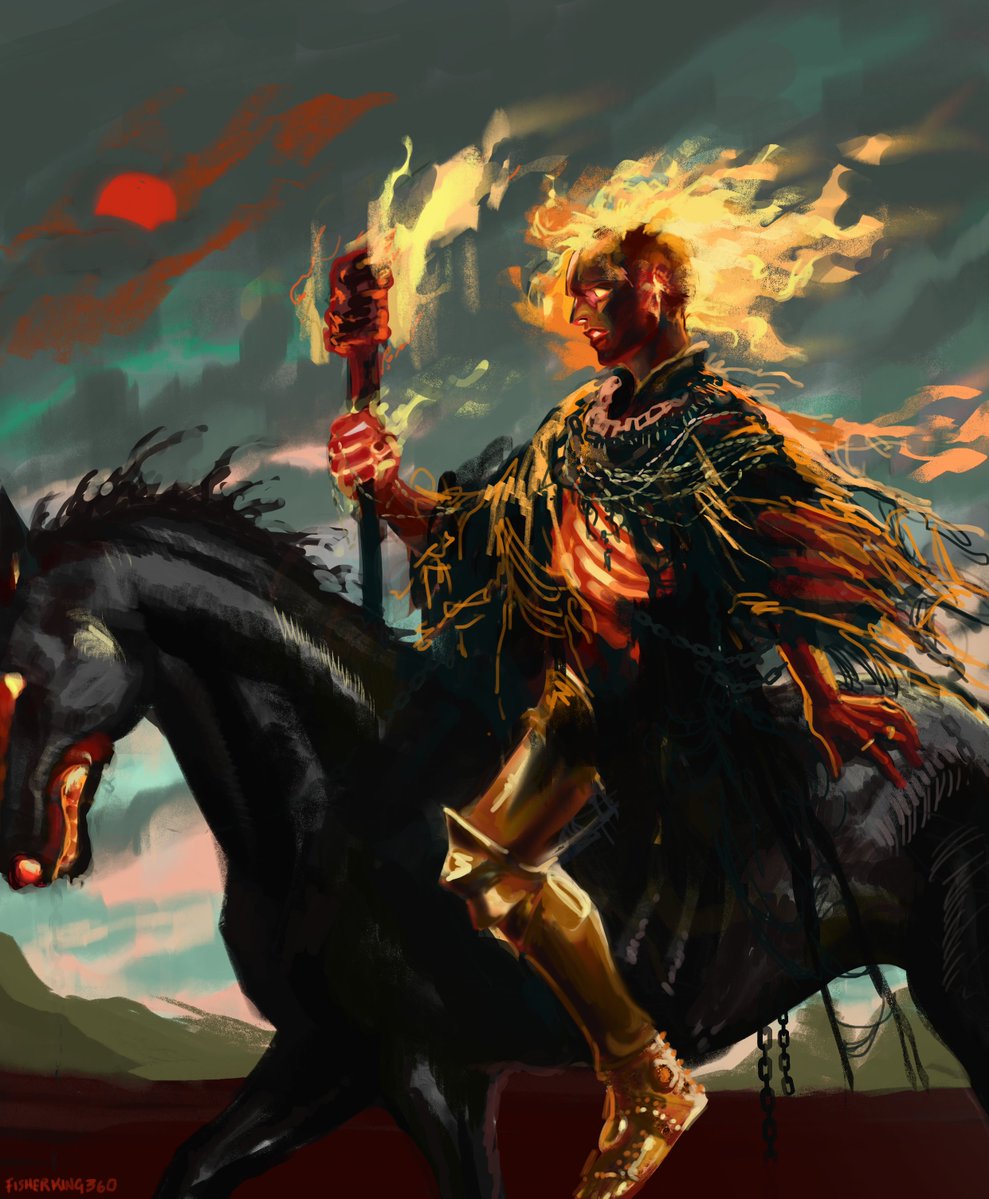 fisherking360's tweet photo. Now it is the Stranger who comes
On a dark horse with burning eyes he comes
#aegonii https://t.co/GqepZMGE3m