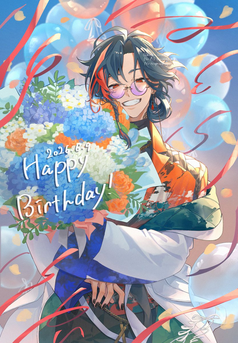 kuroko_lock6's tweet photo. 誕生日おめでとうございます🎉🎉🎂
 #魁星誕生日2026 #かいせ絵 https://t.co/cn4NHtx1vk
