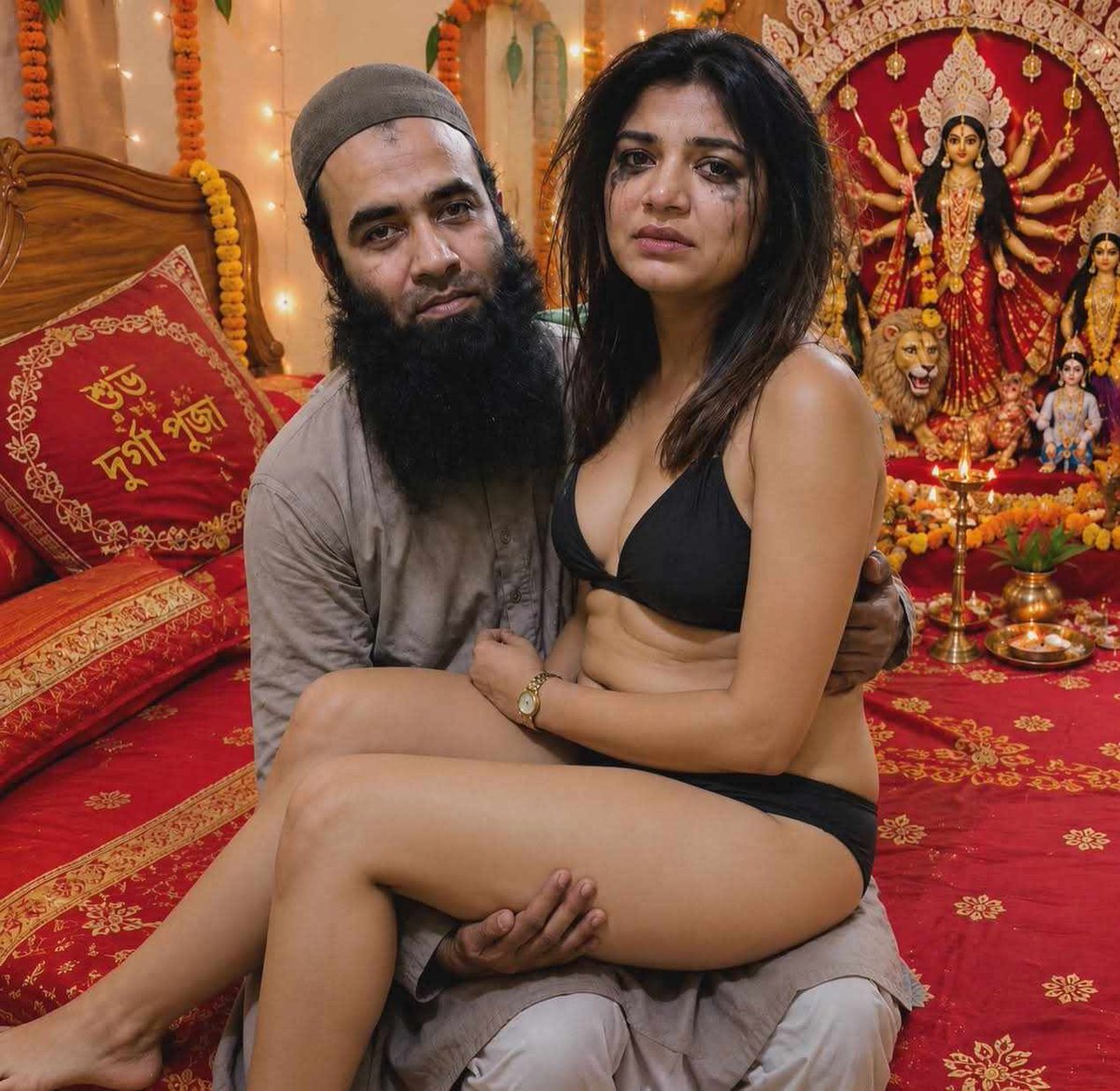 HslutsKaMalik's tweet photo. Special breeding service available for only #sanskari #barahmin #hsluts 🧡🧡 as their #hlulli husbands are unable to breed them so BJP government came up with the idea of using #zalim #mbulls 💚

You can secure appointments by retweeting and commenting and also provide details https://t.co/Cb7NkHoqSJ