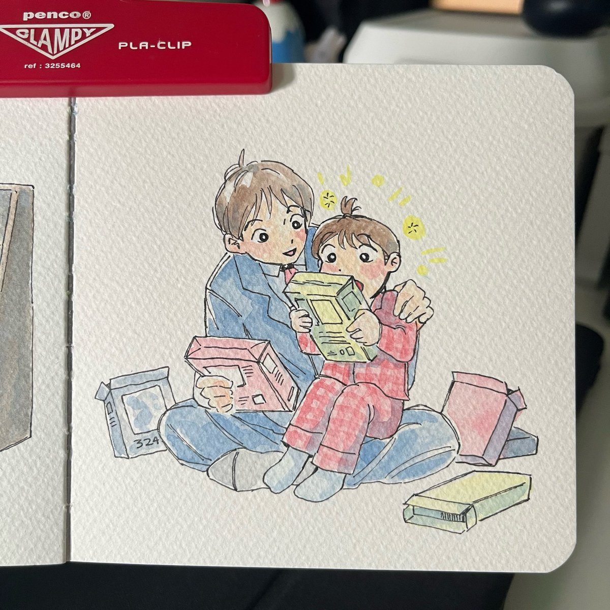 morepsps's tweet photo. สวัสดีค่า หลัง ๆ มานี้วาดลงกระดาษบ่อยเพราะเสียดายสีน้ำที่ซื้อมานานมากแล้ว บวกกับเริ่มสนุกกับการวาดฟรีแฮนด์ค่ะ 🌷 https://t.co/Bh8UoUjy1B