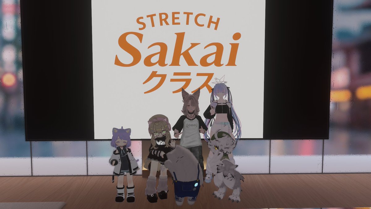 HanbunVRC's tweet photo. #VRChat
#Sakaiクラス
#VRPDanceStudio
ストレッチ継続中!
今回はBreakinとJazzって割と体の使い方似てるところあるなーみたいな話とか、ダンスと向き合う時の個性とか、ちゃんとダンサーな会話してました。
いや、肉体改造も割とダンサーの会話ではあるんだけども…… https://t.co/C48b7DiIFw