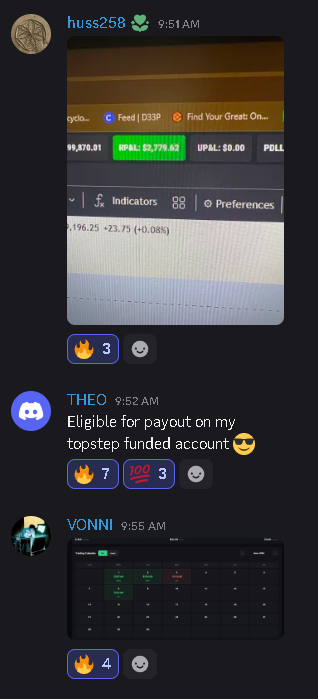santiagofz87's tweet photo. +2RR Monday 

Followed my process perfectly live in front of the whole discord and everyone printed together.

A member who hasn't even been in for a month is eligible for a 1.2K payout.

which means in less than a month he 10x his investment into the discord.

Why because he showed up everyday did the work which I said to do.

If your interested in getting results like this 

DM me the word "DISCORD" to inquire