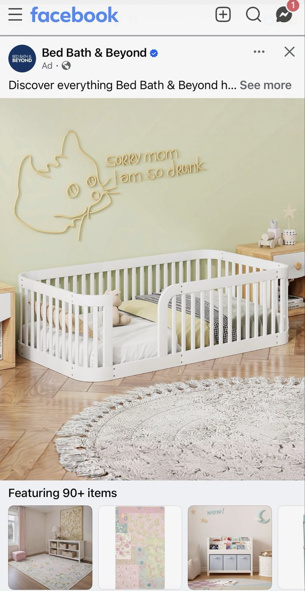 nphillips23's tweet photo. Tf kind of nursery decor is this 😭😭😭 @BedBathBeyond https://t.co/WRPJAq3OMF
