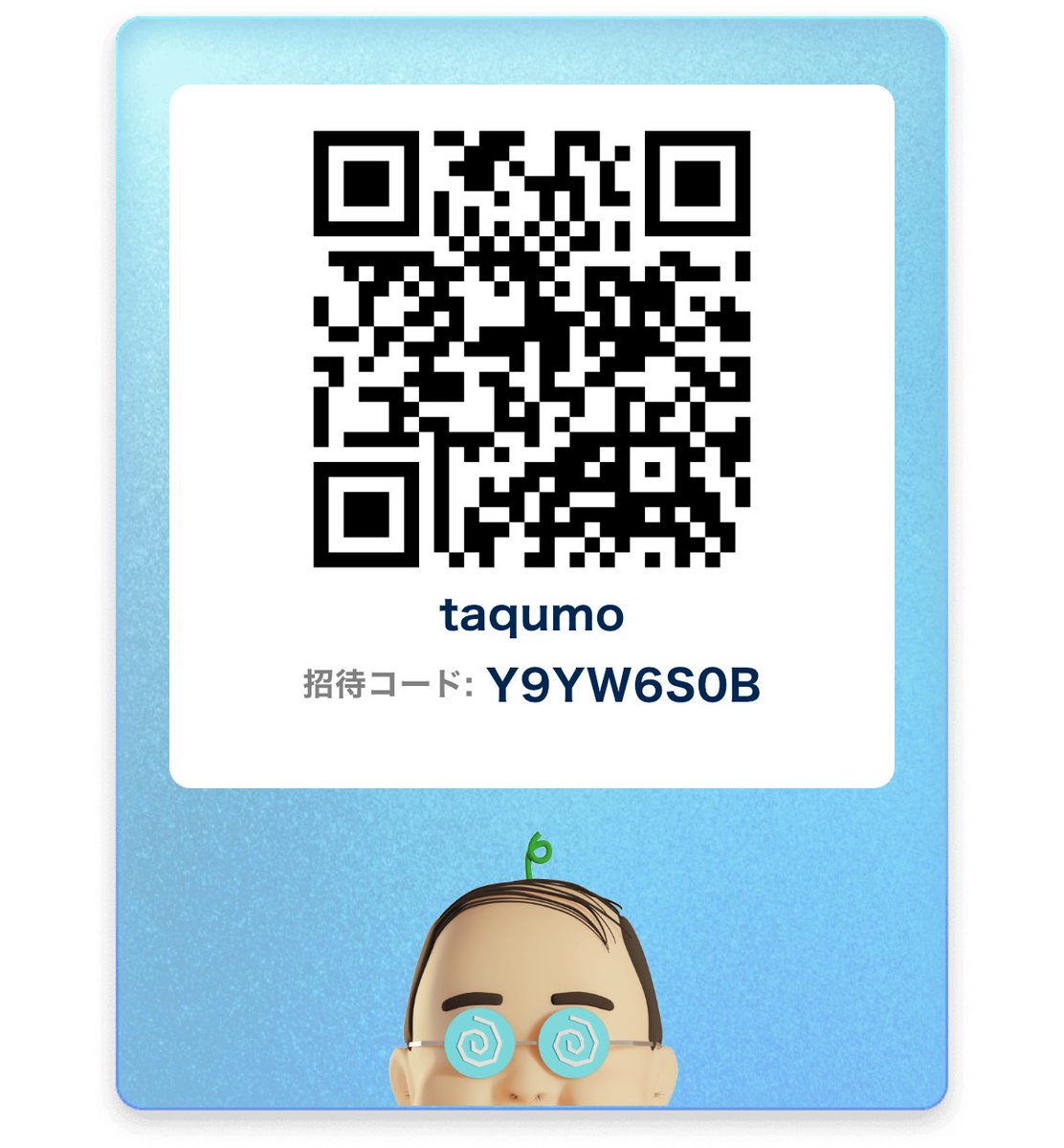 taqumo's tweet photo. 330ポイントもらえちゃう招待コードは「Y9YW6S0B」️たくさん歩こね💪 #おぢポ #おぢぽ #ポイ活
https://t.co/2TOMLJEXUN https://t.co/NLaftsZiwU