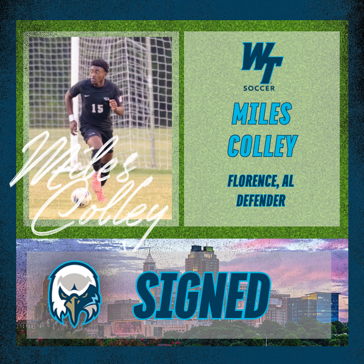WakeTechMSoccer's tweet photo. Introducing our 2026 signing class! #WakeTech 🦅⚽️

🖋️ SIGNED
⚽️ Miles Colley, Defender
📍 Florence, Alabama https://t.co/rYhQTTQdoU