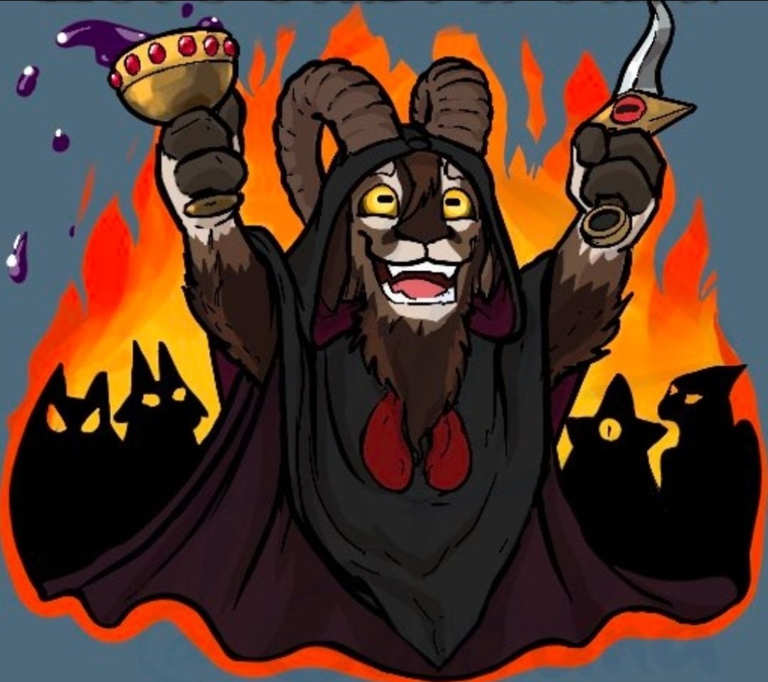 RamulusBaphomet's tweet photo. @Jebediah777 "The fires of Hell you fear are the beacon that guides us on the one true path. Hail Lucifer, the ultimate liberator of mind and soul!"

We will pray for your burning. https://t.co/Ci0ZP2gQn5