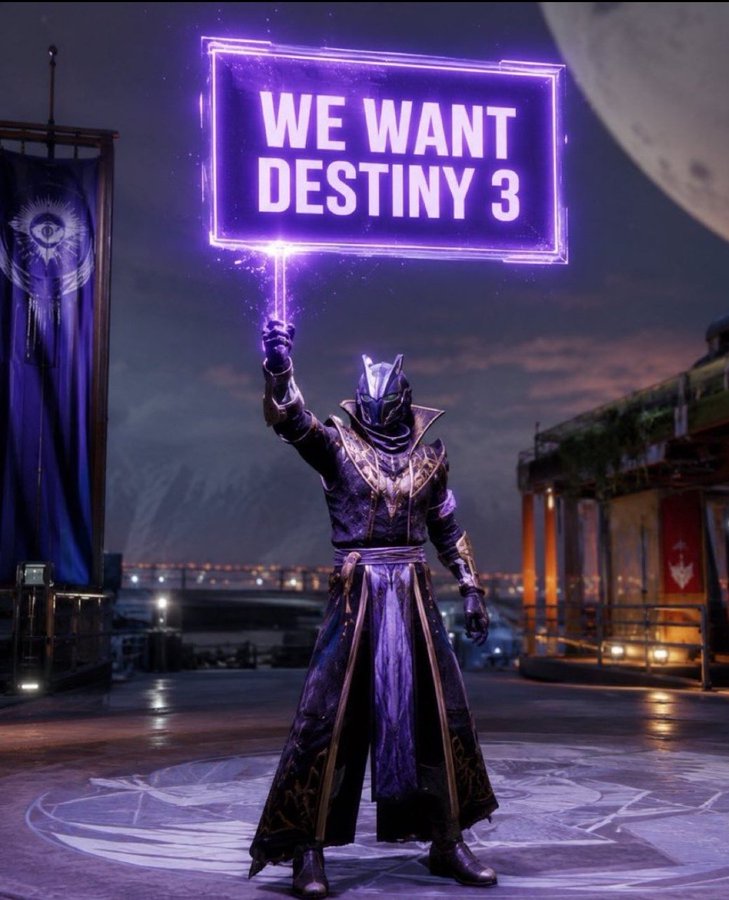 FoxHawkes's tweet photo. @Sony #D3 #WeWantDestiny3 https://t.co/iUdu2QLIWc