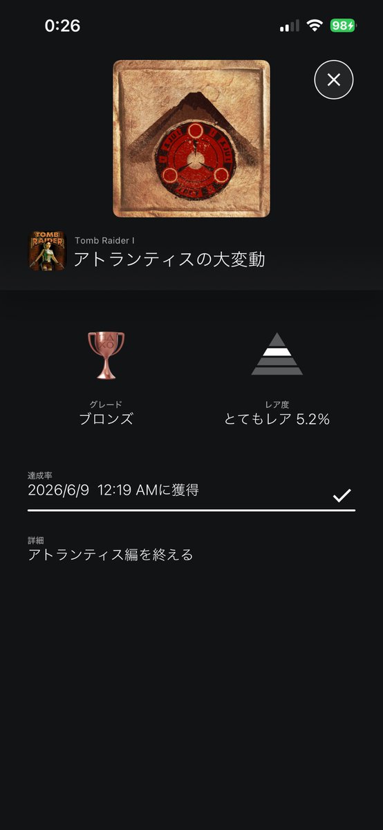 enjoy_dad's tweet photo. トゥームレイダーリマスター、クリア！

ワニよりライオンよりゾンビよりクリーチャーより
微調整が効かない歩幅の仕様が一番な敵でした！
終盤はもうセーブの鬼と化して脱出！
面白かったけどきつかった！

#ps5share https://t.co/B4ziwwPcGs