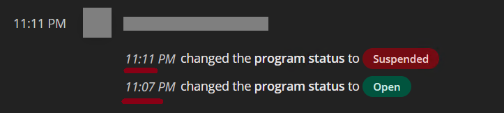 young_vanda_'s tweet photo. Also, check out the images and take a look at the timeline of when I submitted my reports. I found it pretty interesting :) https://t.co/XOaxh94i8Q