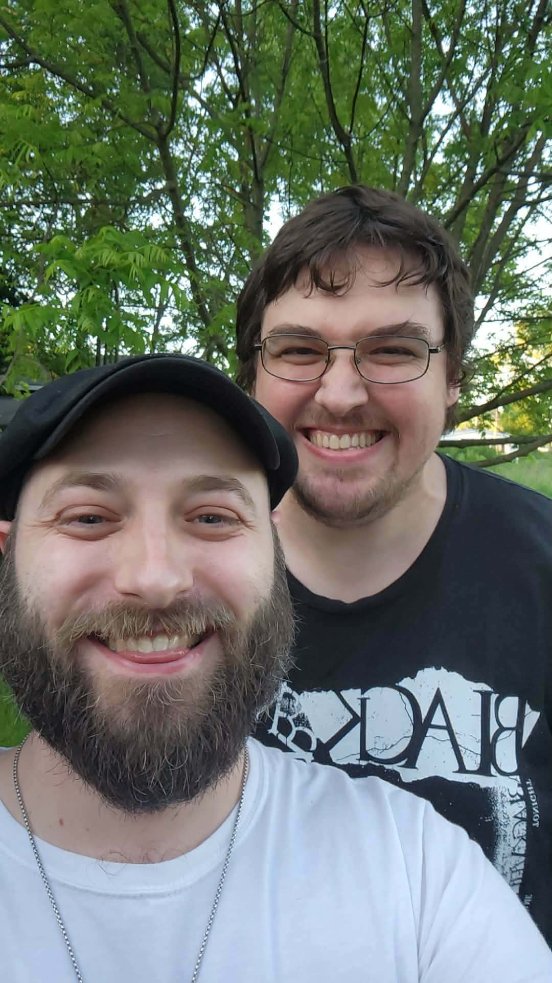 BVBVampireguy's tweet photo. Guys I'm so freaking happy! My brother who I haven't seen in a year came up from PA to see me! https://t.co/aJQM6wVfvj