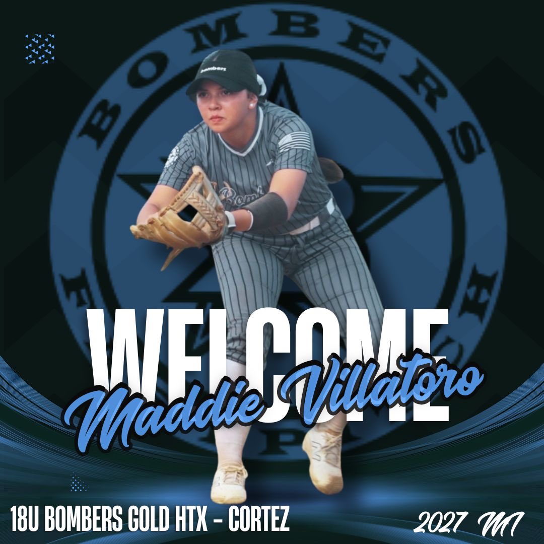 Bombers_HTX's tweet photo. Welcome @MadisonV_2027 to the family!! We are very excited to have you on board! https://t.co/wXBC270Am4
