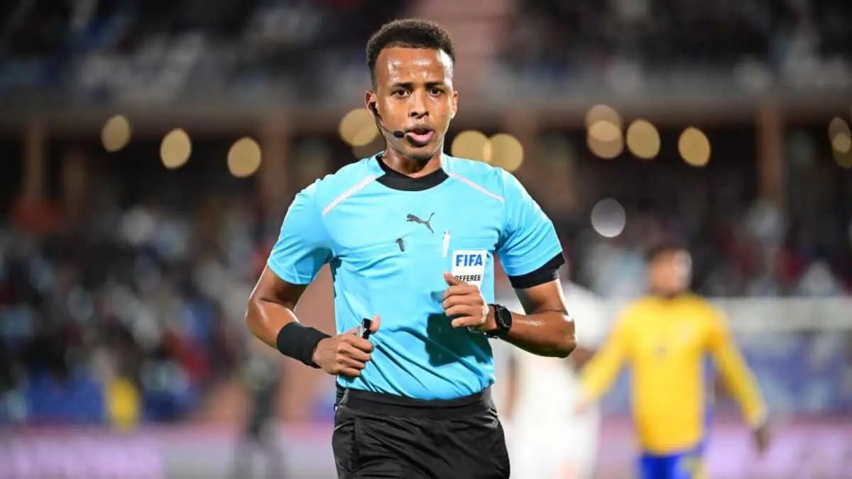 AwalMoHudu's tweet photo. Africa’s Best Referee Somalian 🇸🇴 Omar Artan has reportedly been denied entry into the USA 🇺🇸 ahead of the 2026 FIFA World Cup. https://t.co/XkmKJ2RGfB