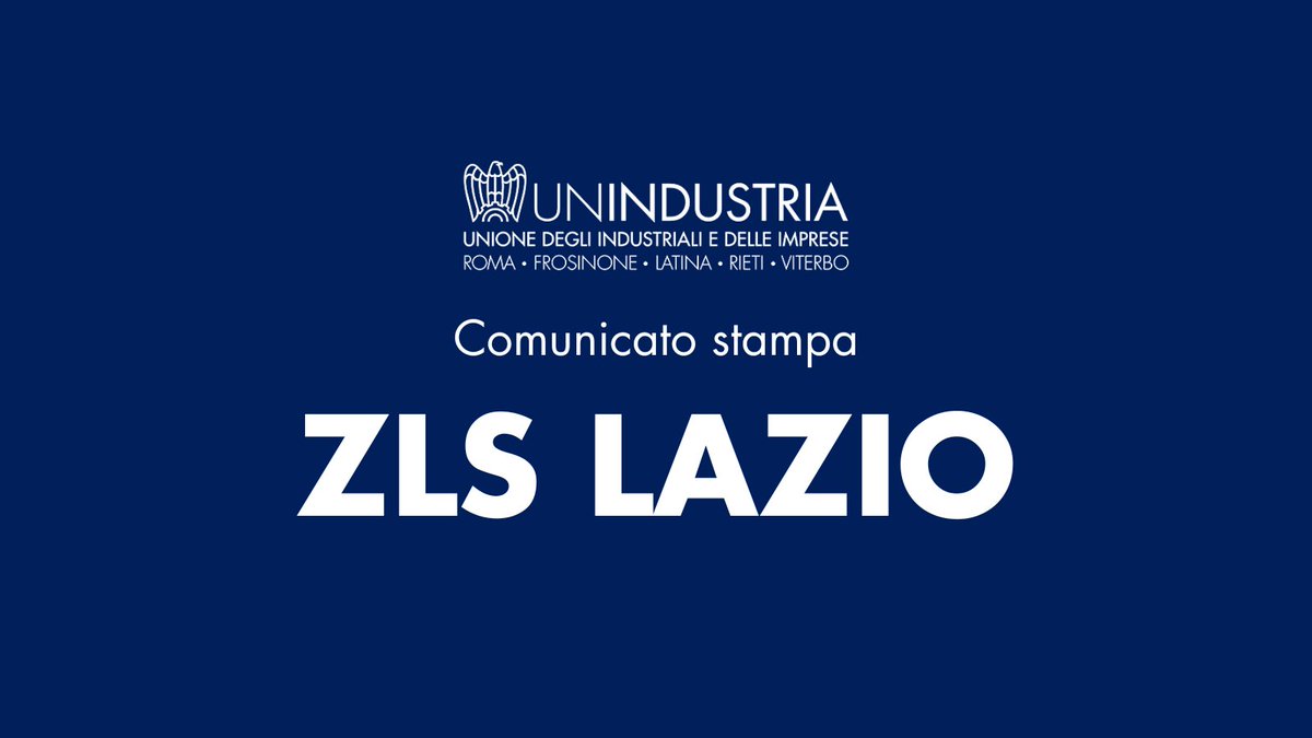 NewsUnindustria's tweet photo. #ZLS #Lazio, si entra entra nella fase operativa. Il Presidente Giuseppe Biazzo:

🗣️ "Bene l'insediamento del Comitato d’indirizzo, ora semplificazioni e riperimetrazione".

#ComunicatoStampa
👉 https://t.co/LsW9sE356e

#8Giugno #Imprese #Unindustria
#ZonaLogisticaSemplificata https://t.co/KBD9t18ERZ