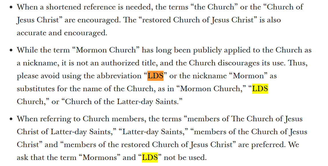 MatthewSheets1's tweet photo. @jabusse1 @RubenGallego If your desire is to respectfully disagree, let it be known that as members of The Church of Jesus Christ, we don't condone the terms LDS or Mormon -- they don't represent who we are nor what we believe: https://t.co/2KtkGAmGmY

We strive to follow the teachings of Jesus Christ. https://t.co/TvsrejKUzF