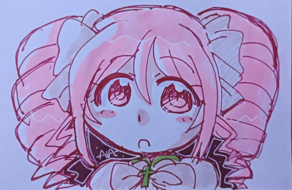 amuron1234's tweet photo. 今日のラクガキ②
邪神ちゃんドロップキックのぴのさん。 https://t.co/NEwrOXvnhw