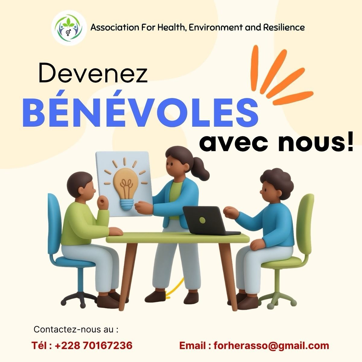 AssoForher's tweet photo. Rejoignez l'association ForHER !

Vous êtes un(e) jeune ? Vous souhaitez agir, apprendre et contribuer au développement dans votre communauté ?

📌 Remplissez dès maintenant notre formulaire d’adhésion https://t.co/XjK4NDNiSJ

 Pour Elle, Pour la Planète.

#forher  #ODD https://t.co/MuVm8BEyFx