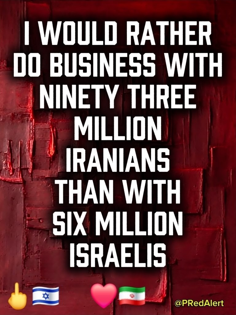 PRedAlerto's tweet photo. @joekent16jan19 It's a no brainer for me. I would cut complete tie's with Israel Immediately. @POTUS @CNN @washingtonpost @nytimes @TIME https://t.co/bEjPHs3kbo