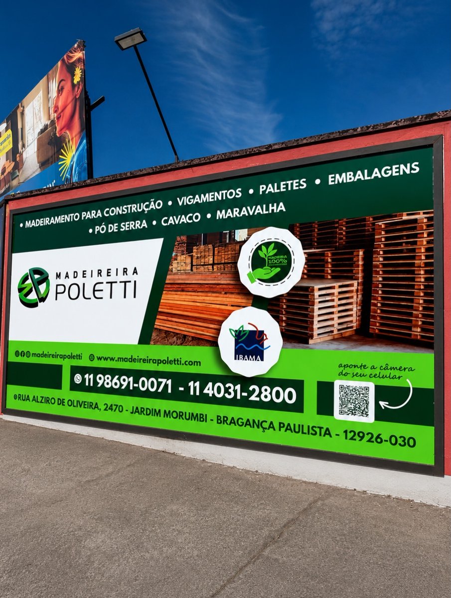 MaisisOnline's tweet photo. #outdoor 🌆🚀 Design pensado para gerar impacto, visibilidade e valor para a marca.

@madeireirapoletti https://t.co/tFy5dLVNwH