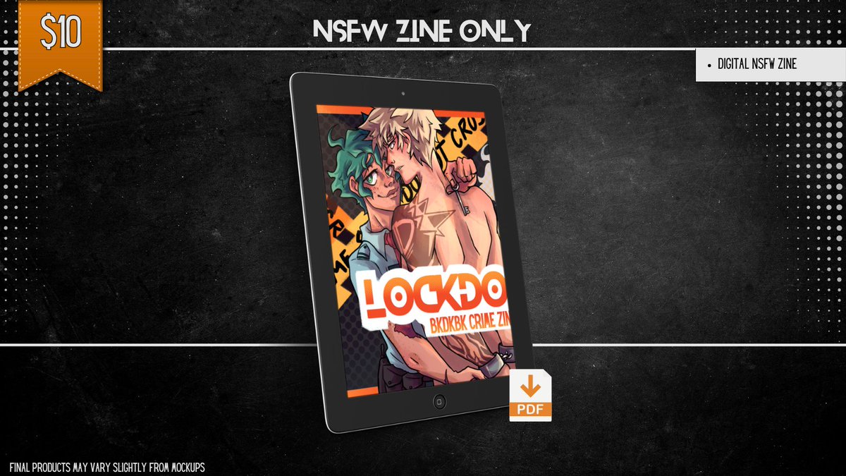 Lockdown_zine's tweet photo. 🚨 INDIVIDUAL ZINE BUNDLES 🚨

Only one zine caught your eye? We got you covered! You can grab the SFW, NSFW, and Dead Dove zines individually! https://t.co/XvXwxQ7DbK