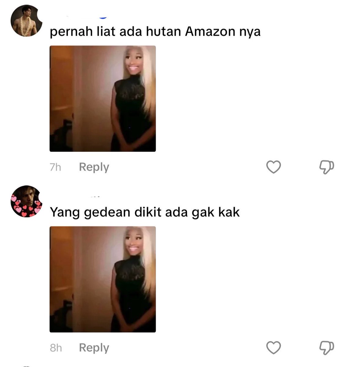 jetsblacks's tweet photo. jadi gue upload konten unboxing higuruma di tiktok trs somehow RAME. berikut comment gragas warga yg membuatku menggelengkan kepala🙂‍↔️🙂‍↔️🙂‍↔️🙂‍↔️ https://t.co/9Cx4om41f4