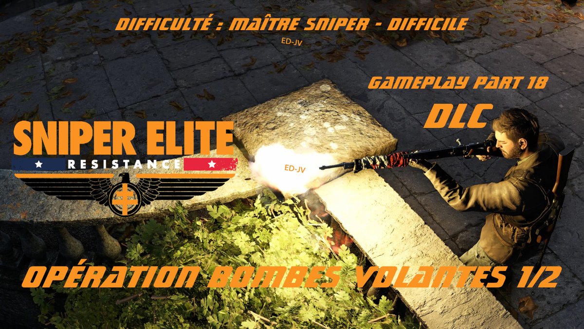 ED_JV_'s tweet photo. [FR] SNIPER ELITE Résistance - Part 18 - Opération bombes volantes 1/2 - DLC - Gameplay PC en ultra
Youtube: https://t.co/8gkId5Peal
#SniperEliteResistance #gameplay #DLC #SniperElite #Sniper #Elite #RebellionDevelopments #Rebellion #VF #EDJV #ED_JV #ED_JV_ #jeuxvideo #jeuvideo https://t.co/40tVJwDcj0