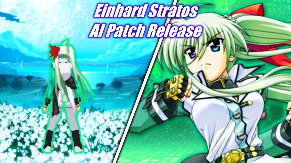 DaMarioMemer's tweet photo. #MUGEN更新情報
AI Patch for Einhard Stratos by aka65535 Released. Another one my friend Dash suggested, Einhard is a character that just has a pretty strong neutral game along with great anti-airs.
Link:  https://t.co/3MvdERsFBn https://t.co/NBSISLnqfL