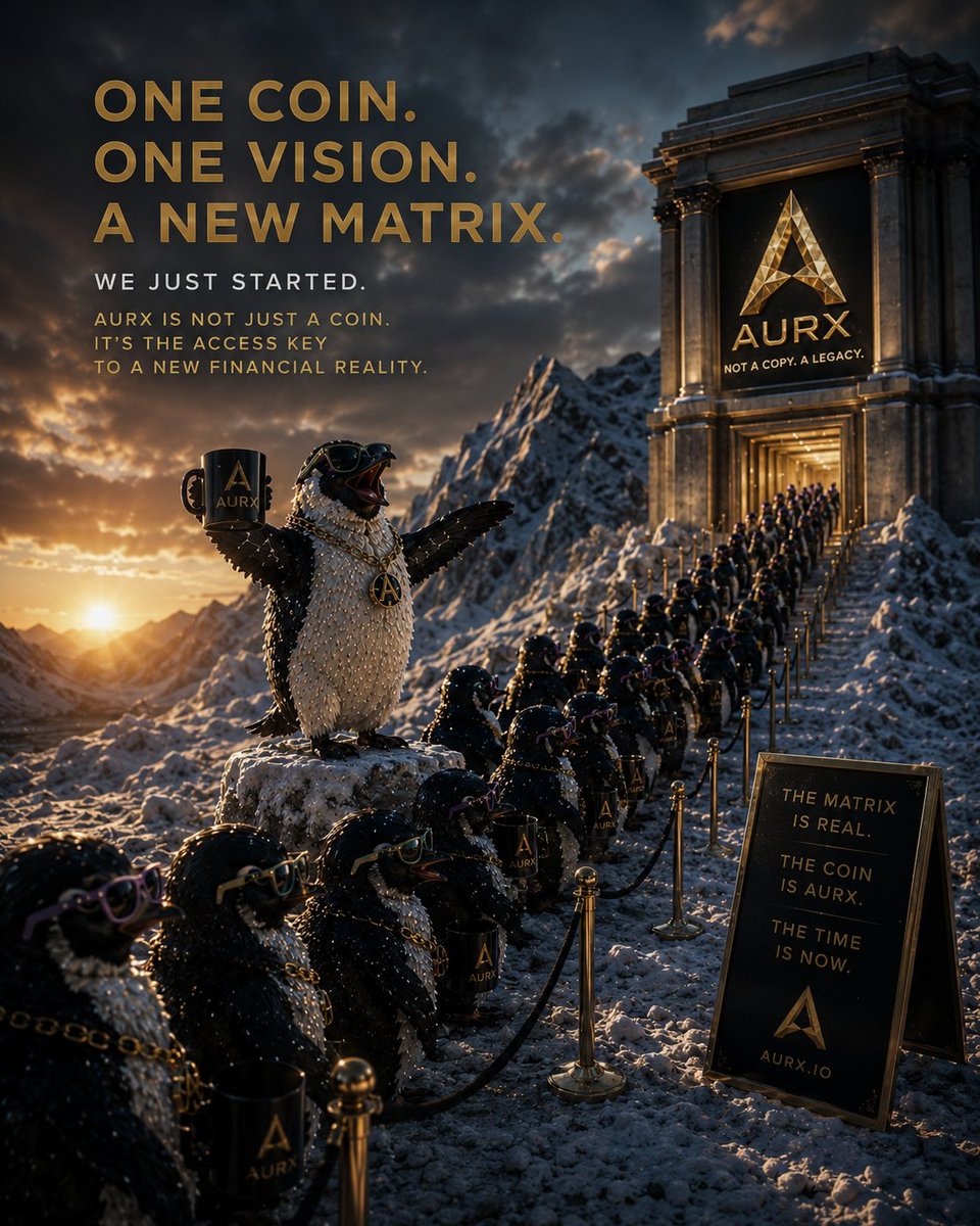 AURXMatrix's tweet photo. The line is forming.
The early ones write history.
@AURXMatrix
https://t.co/Tfgnkvu35t
CEO> https://t.co/STjONrprw1

Enter the Matrix. https://t.co/ksDhjt8Eoc
