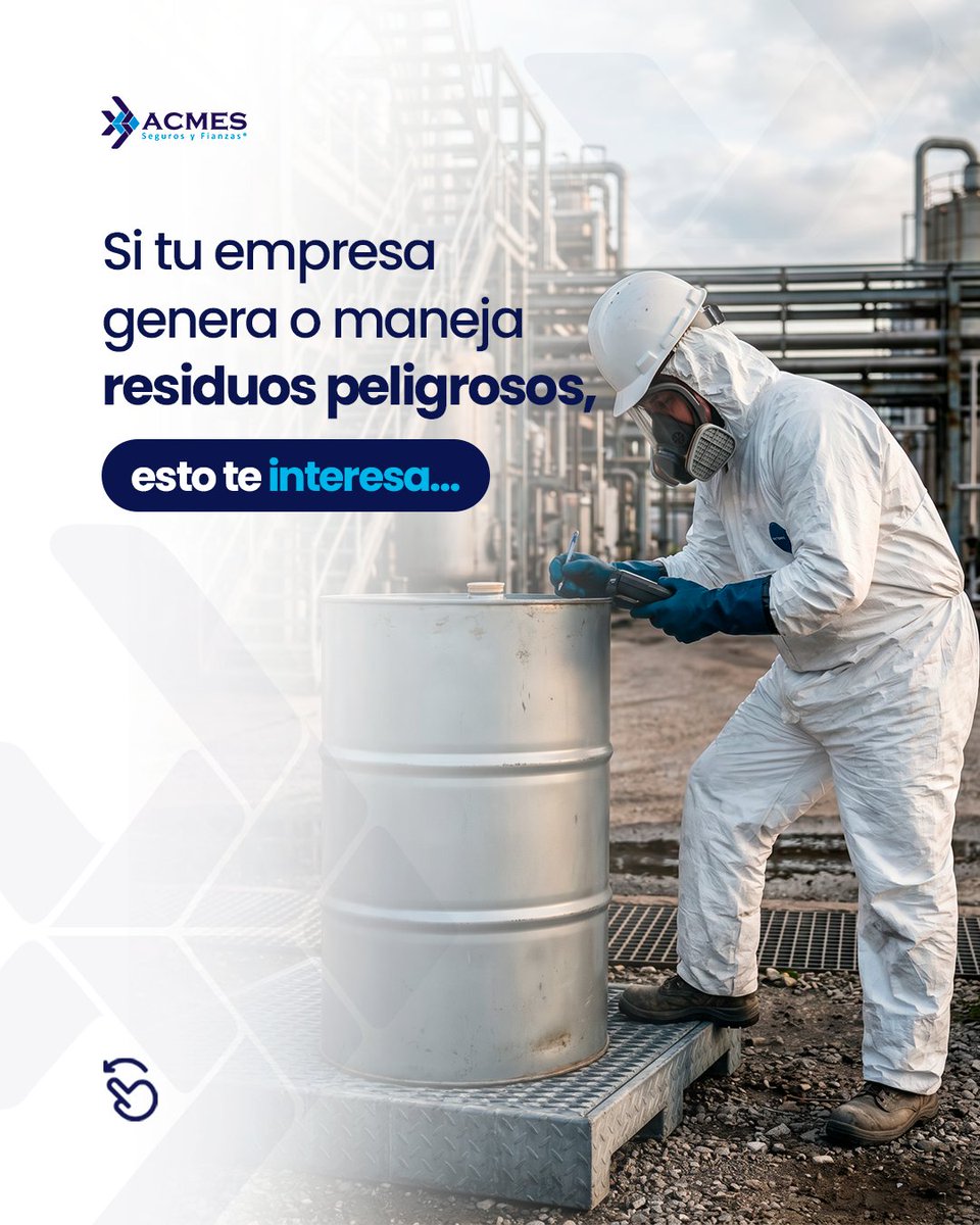 AcmesMexico's tweet photo. Hoy más que nunca, anticiparte a los riesgos ambientales es parte de una operación inteligente.💡🌱 #InicioDeSemana #RC #Seguroderesponsabilidadcivil #seguros https://t.co/zuKocDwuSC