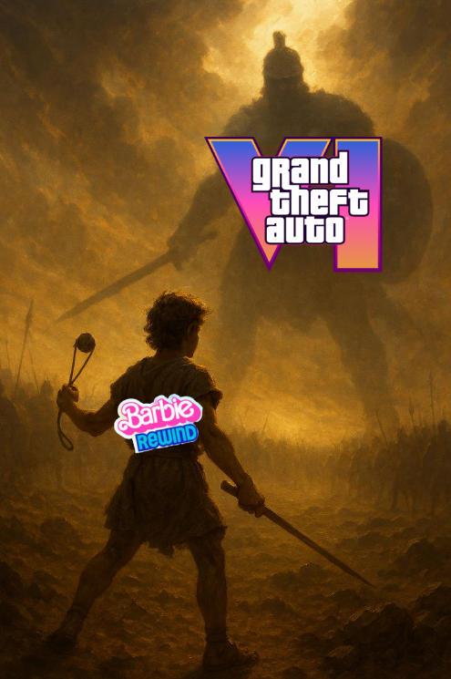 HypeDrop's tweet photo. @Dexerto Barbie rewind taking on GTA 6 https://t.co/6UpZXlTxsI