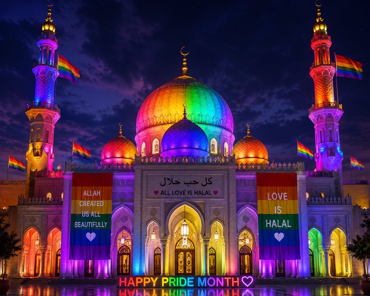 LorisBatacchiTM's tweet photo. @_nasir_ahmad_ Dann lass uns deine Mosche bunt erleuchten #Allahistpride #loveishalal https://t.co/v8hM1MZJ4D