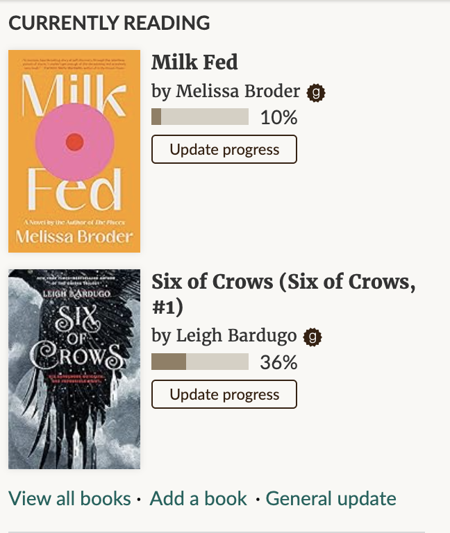 angireads's tweet photo. my current reads!! :) https://t.co/dYVqAGWWHV