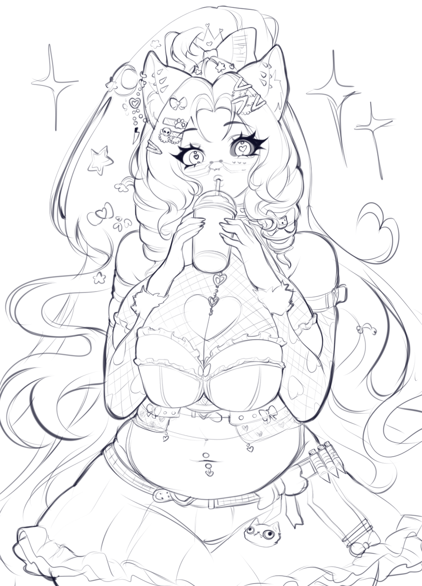 Mewarebytes's tweet photo. I love iced coffee ~ 💖

What's one of your favorite drinks?

•┈••✦ ☕️ ✦••┈•

🎨: @AmaiMilk69 https://t.co/364IllS3a6