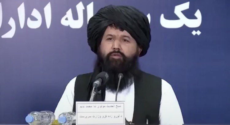 zundamotisuki's tweet photo. イスラム教に支配されたアフガニスタンの教育大臣は、女性が学校に永久に通うことを禁止すると発表した。

本当に頭おかしいと思います。

人権活動家やフェミニストはイスラム教にこそ抗議するべきだろ！ https://t.co/6yaYJqw3u1