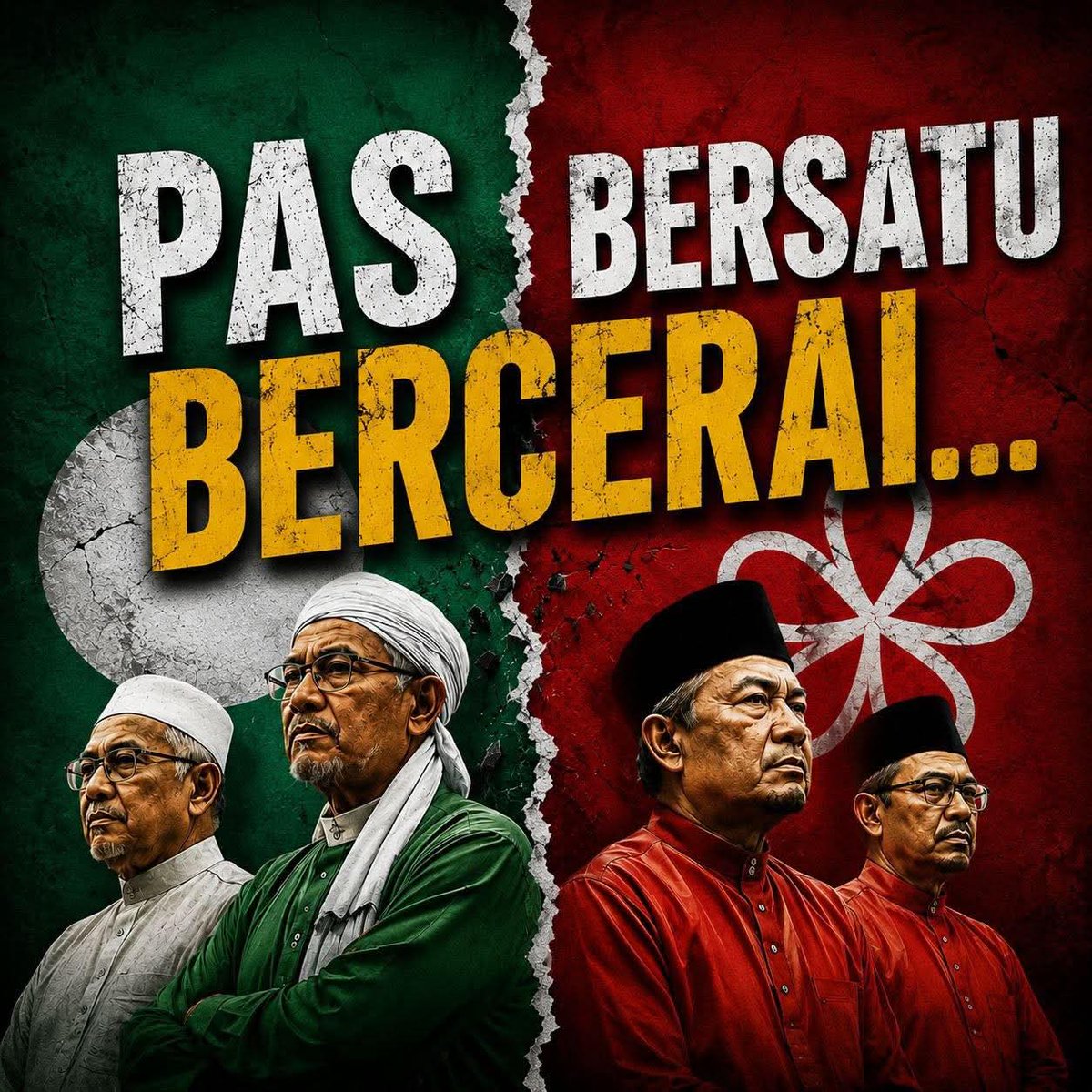 adamyusuf88's tweet photo. Saya cadangkan PAS dan Bersatu berehat seketika dari kesibukan politik.

Sebagai tanda berkabung baik jangan bertanding di PRN Johor dan Negeri Sembilan 

RP tanda sokongan 😁 https://t.co/hGCNpm2Sqo