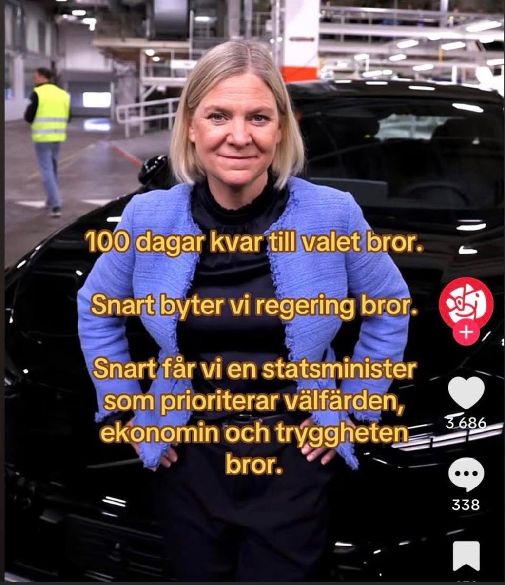 RichardHerrey's tweet photo. Trodde hon gått under jorden. Men hon är tydligen på Tik-Tok och sprider sin visdom. https://t.co/DcPWoB1x51