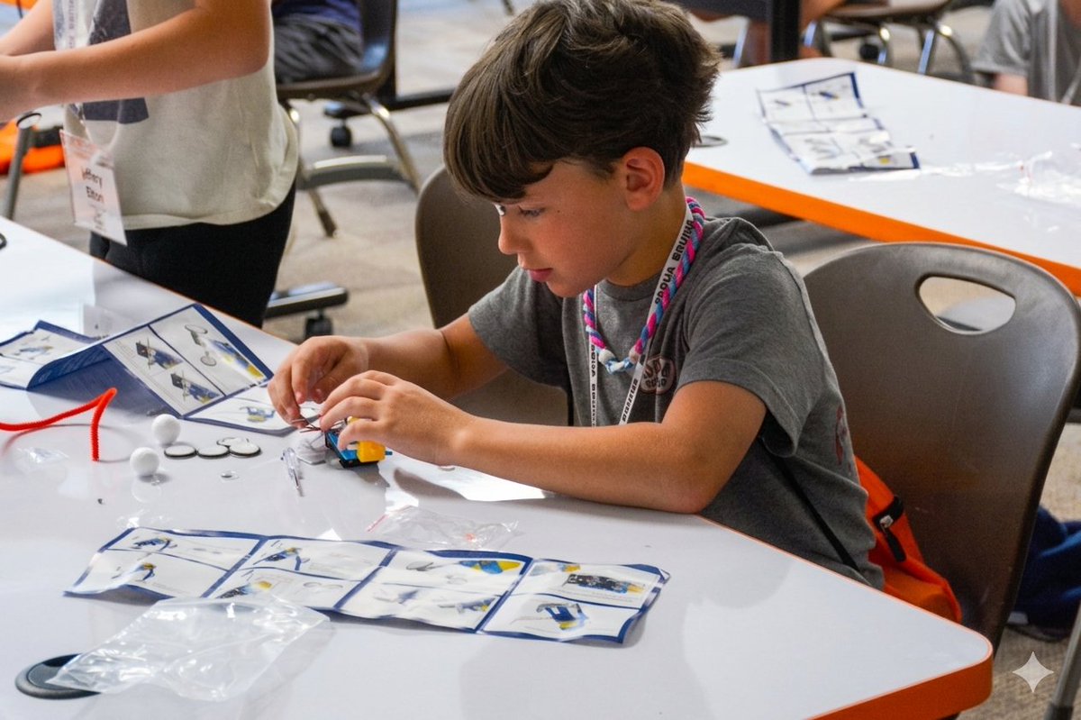 paduafranciscan's tweet photo. Future Bruins are enjoying Summer Experience so far. They're doing everything from baking toaster pastries and painting butterflies to building robots and playing kickball!
#PaduaSummerExperience #FutureBruins https://t.co/vvnmsILEB1