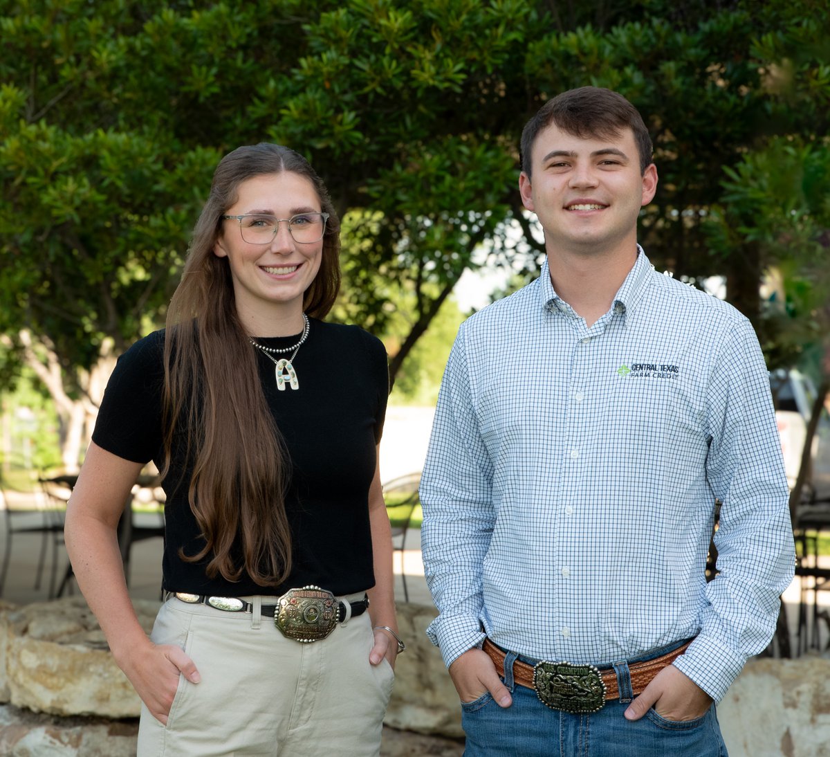 CenTxFarmCredit's tweet photo. This summer, we’re not just adding interns—we’re investing in the future of rural communities.

Adie Alford and Konner Harborth look at what it means to support agriculture, serve neighbors, and build lasting relationships across Central Texas. https://t.co/8buGJ4Slqo
