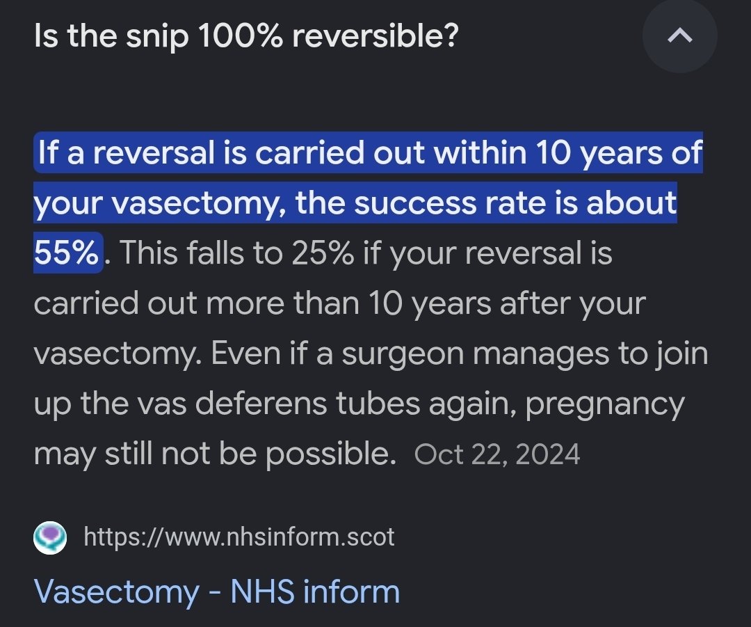 RiverIsMee's tweet photo. @pansyandrose211 @MrTimothyRenfro Understand that unless they reversed in their early 20s they would have no real chance of having children. This data isn't even accounting it done of children, it would probably fall lower because the body developed around the surgery. https://t.co/uIlgeMEBtJ