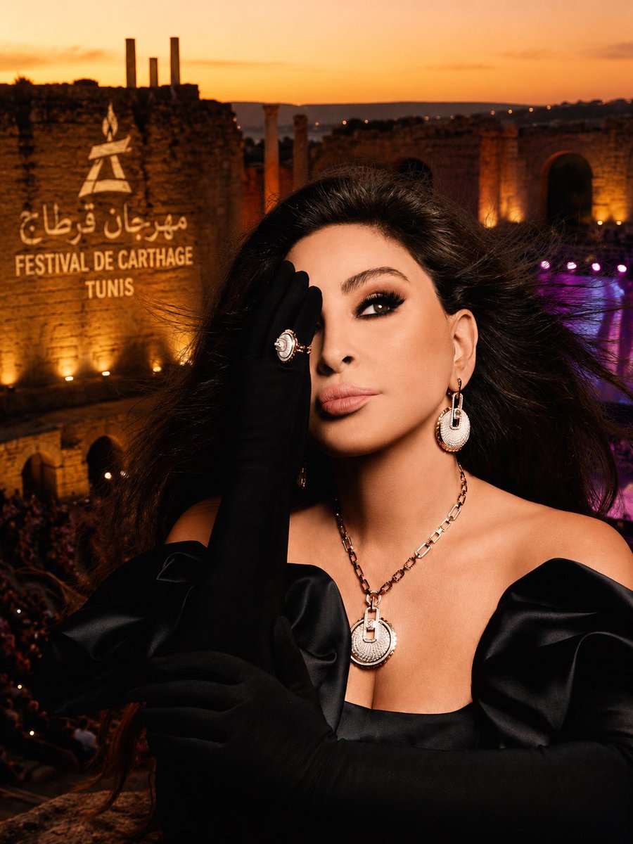 kanewaraboud's tweet photo. ملكة الإحساس #إليسا_في_قرطاج ❤️
ليلةٌ من الطرب والرقي والمشاعر ��لصادقة، تُضاف إلى سجلّها الحافل على أحد أعرق المسارح العربية.
الجمهور التونسي على موعد مع أمسية لا تُنسى، عنوانها الحب والإحساس والإبداع. ✨
#اليسا_في_قرطاج 
#إليسا
#ملكة_الإحساس 
ويُعدّ مهرجان قرطاج من أعرق وأهم المهرجانات الفنية في العالم العربي، ويُقام على المسرح الأثري بقرطاج الذي يستضيف كبار النجوم منذ عقود.  
@elissakh