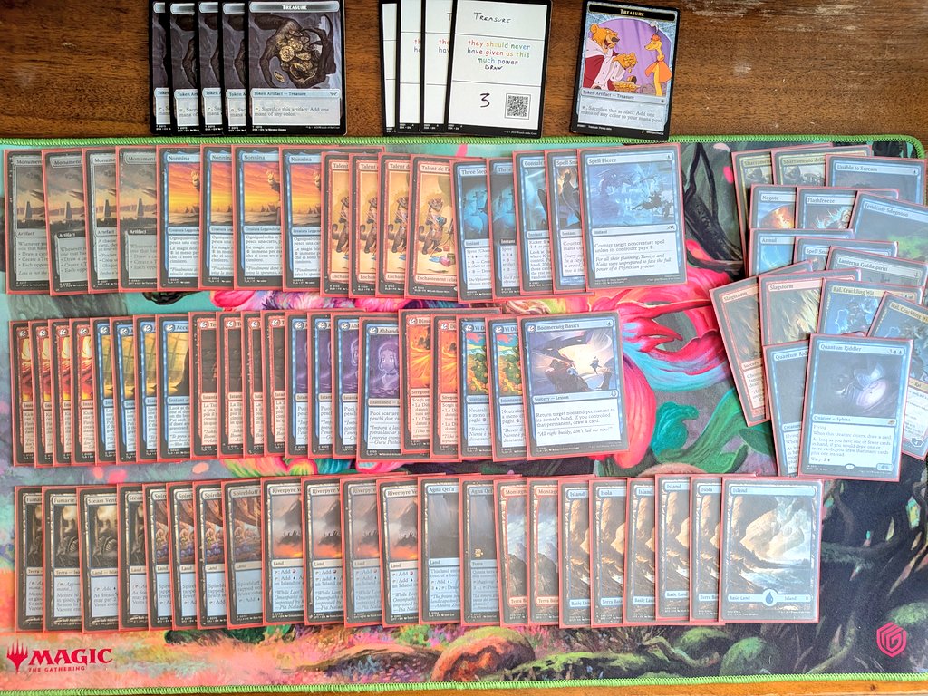 teammausmtg's tweet photo. Teammaus is an Italian competitive Magic: The Gathering team built around one goal: to win. Today we celebrate @LucaLoffredo12 and @Bouchastupido, who finished #RCPRAGUE at 10-3-1 and qualified for Pro Tour Amsterdam!🏆
Photos and decklists below.
#teammaus 🐭🧃

@fireshoes https://t.co/2R3gIwXRdJ